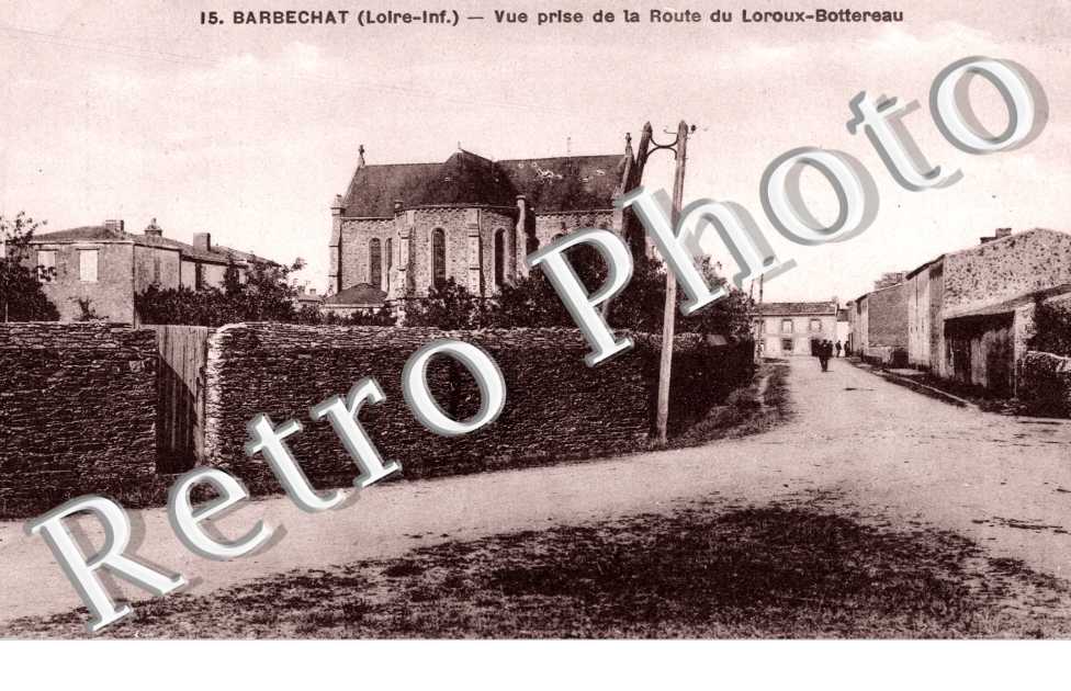 vue prise de la route du Louroux-Bottereau