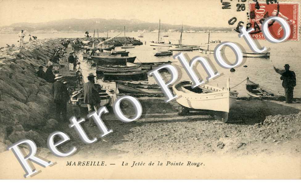 la jetee de la pointe rouge
