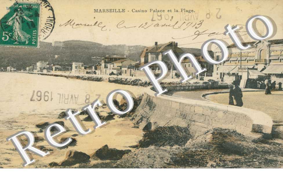Casino Palace et la plage