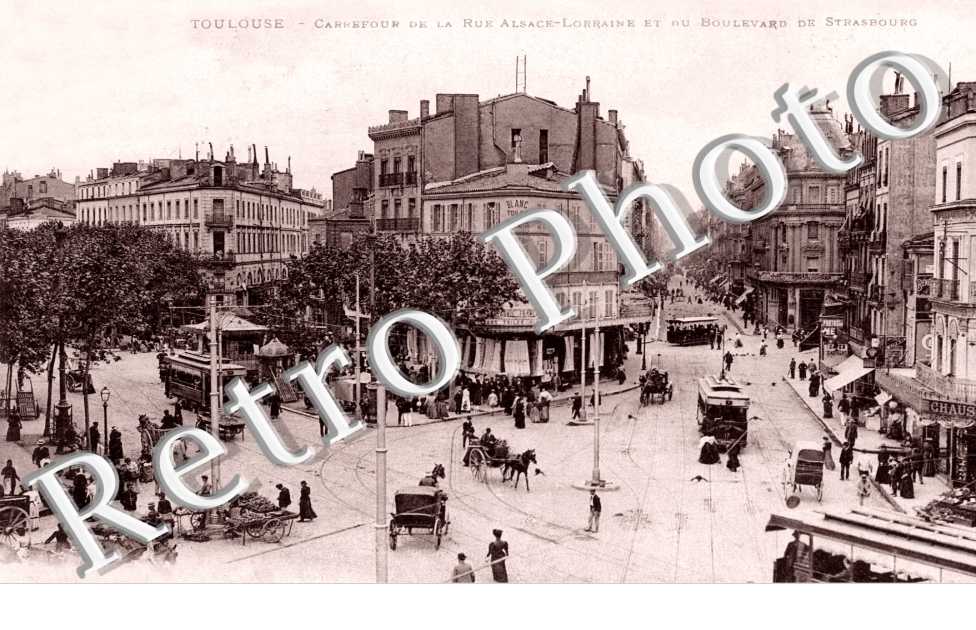 RUE Alsace Lorraine et boulevard de Strasbourg
