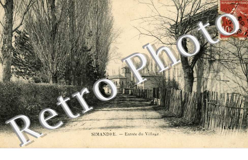 entrée du village