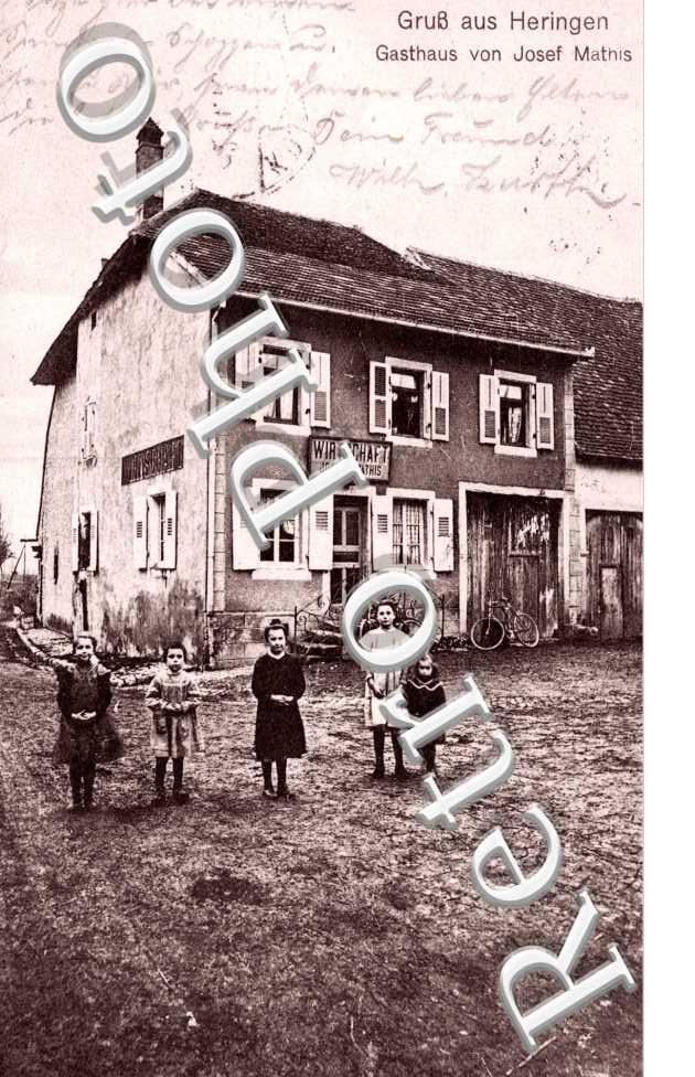 Gruss aus Heringen Gasthaus von Josef Mathis