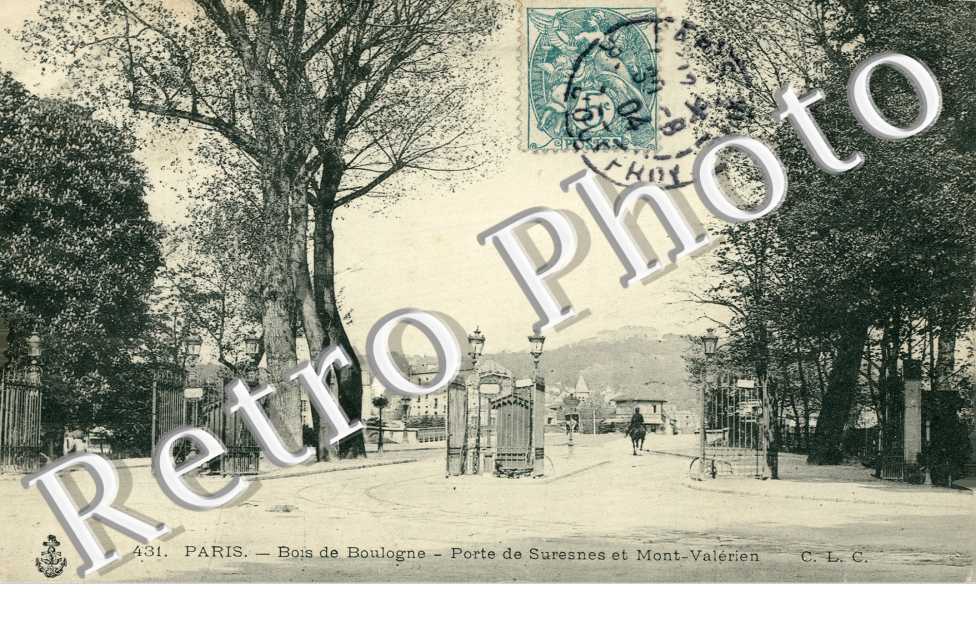 la Porte de Suresnes et Mont Valerien
