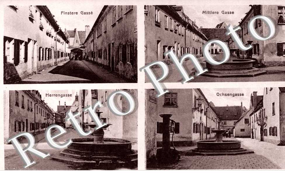 Finstere Gasse  Mittlere Gasse  Herrengasse Ochsengasse
