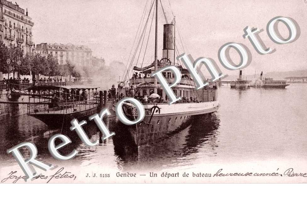 Un depart de bateau
