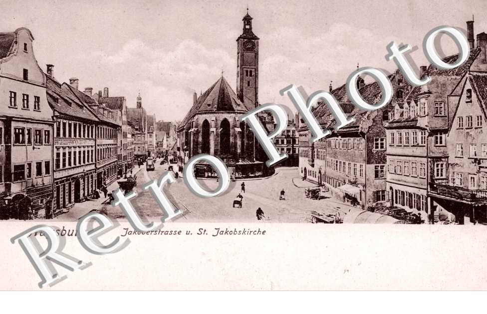 Jakobberstrasse und Saint Jakobskirche