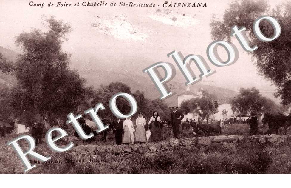 CAmp de foire et chapelle de Saint-Restitude