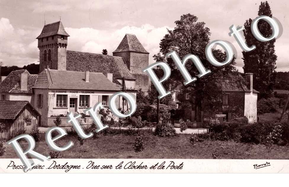 vue sur le cloher et la poste
