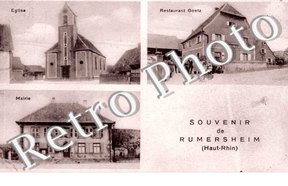eglise - Restaurant Goetz - Mairie