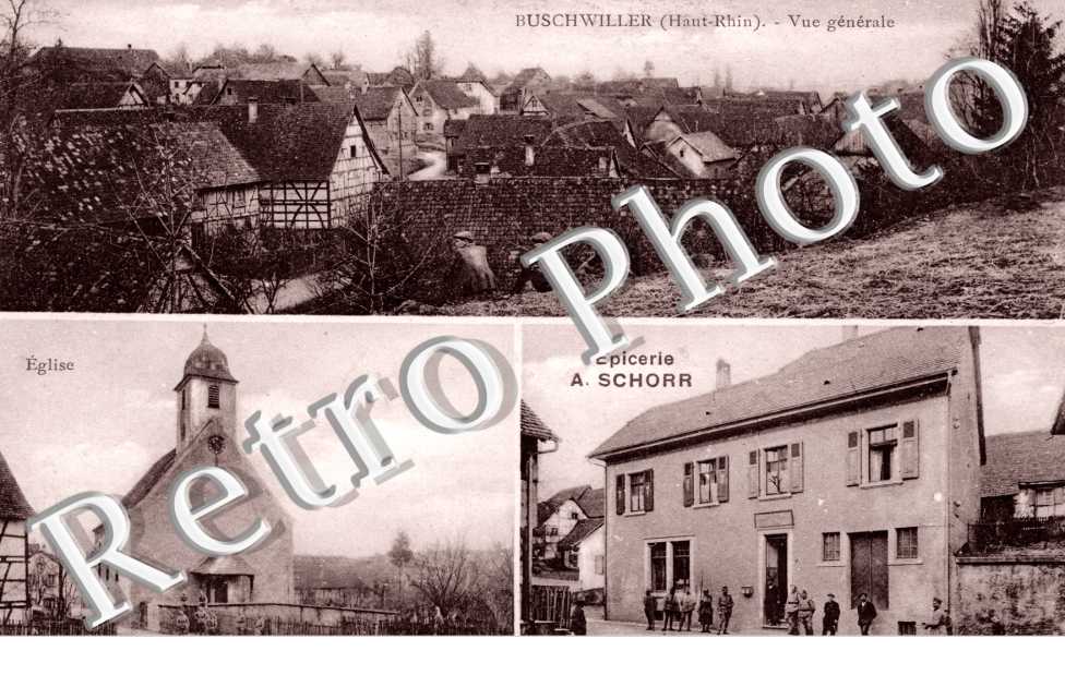 Vue generale, une rue et Eglise