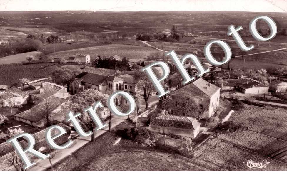 vue aerienne -annees 50