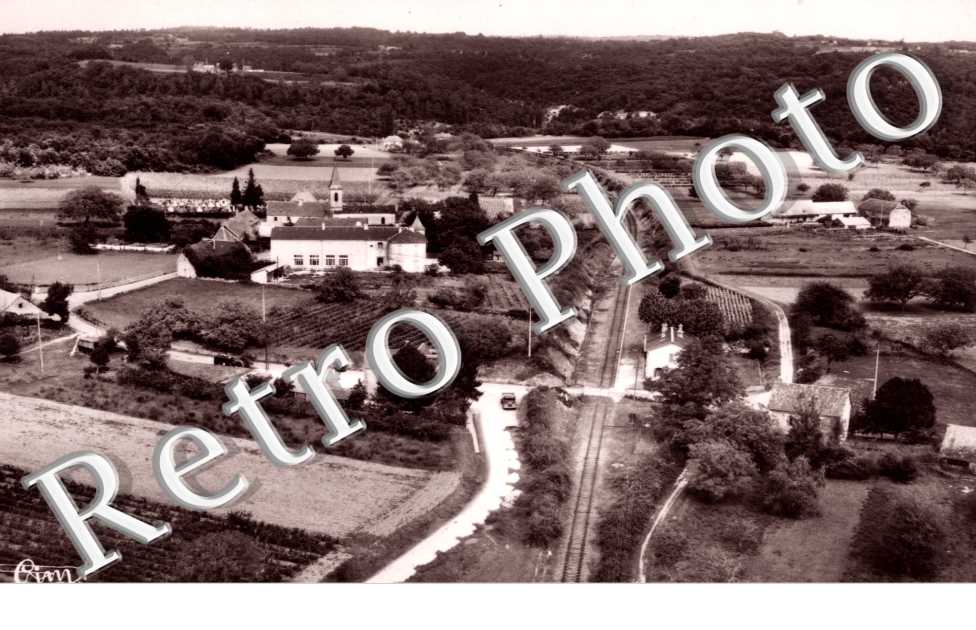 vue aerienne -annees 50
