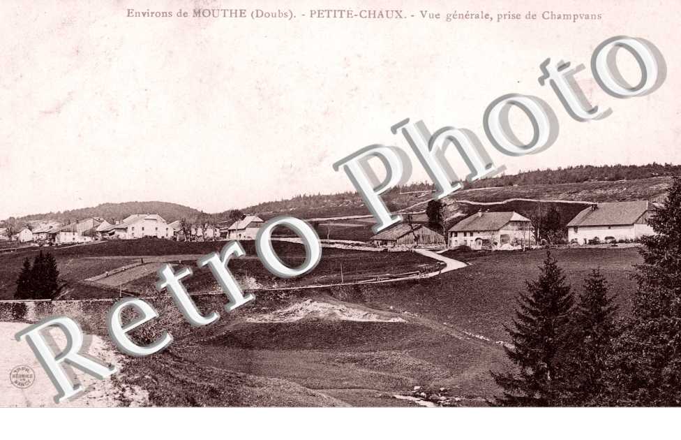 Vue generale prise de Champvans