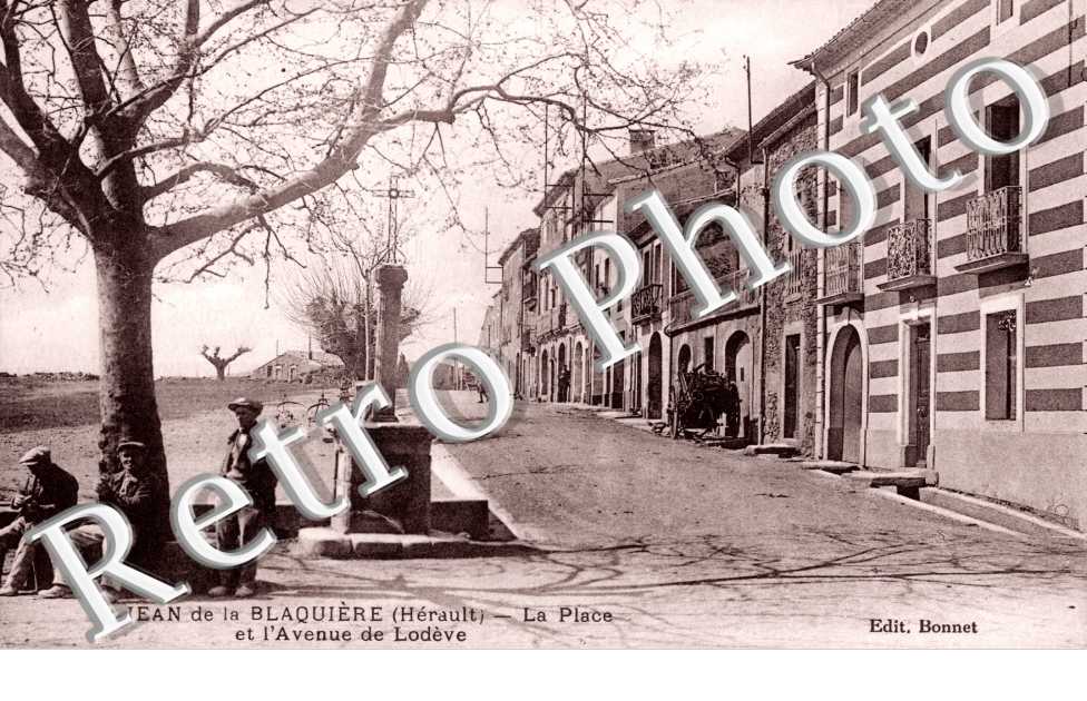 la Place et l&#039;Avenue de Lodeve