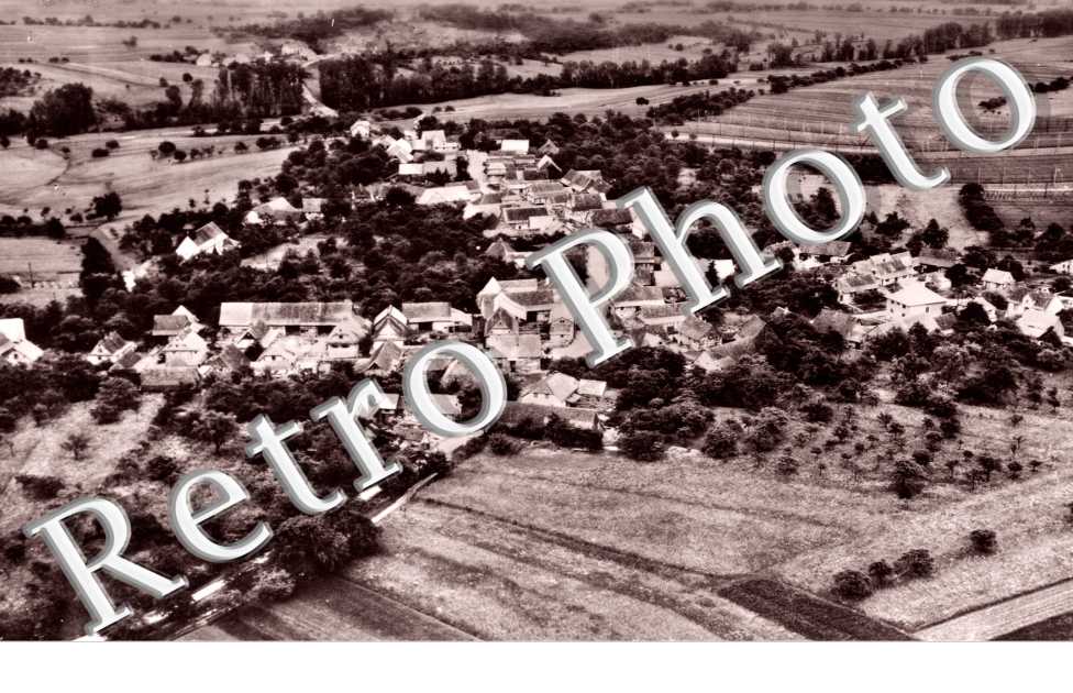 vue aerienne -annees 50