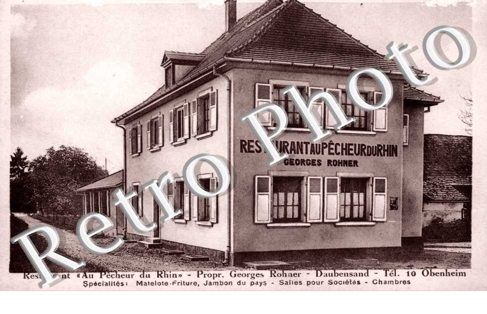 Restaurant "Au Pêcheur du Rhin"