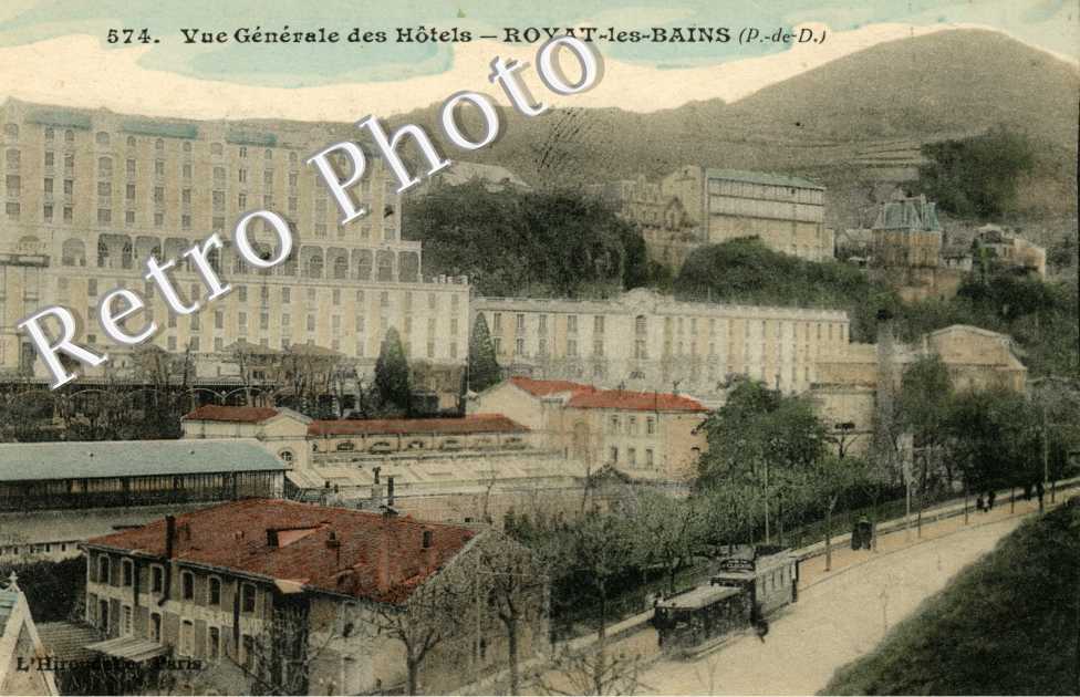 vue generale des hotels