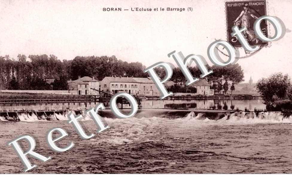 l&#039;ecluse et le barrage