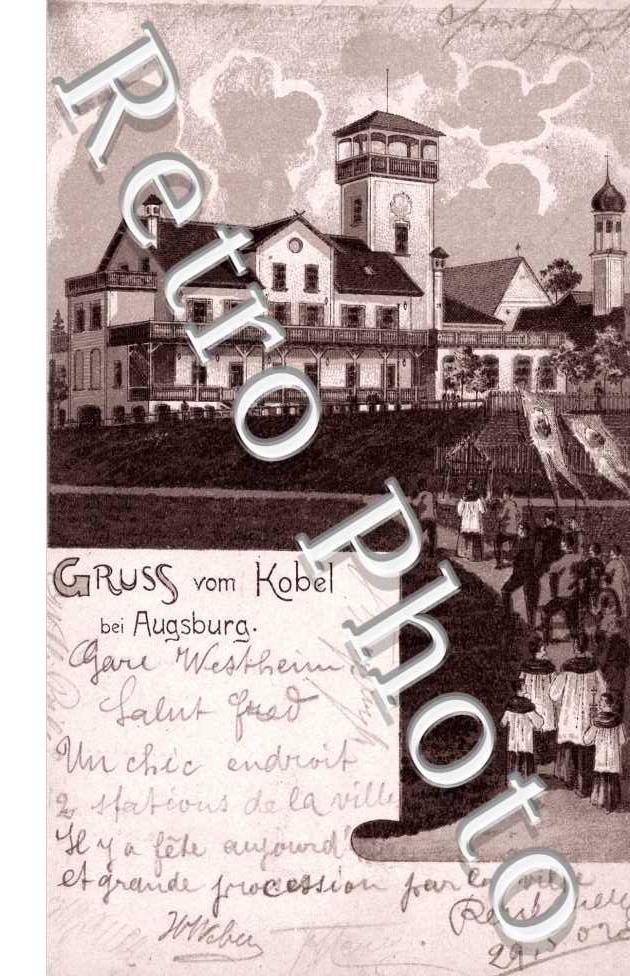 Gruss vom Kobel bei Augsburg