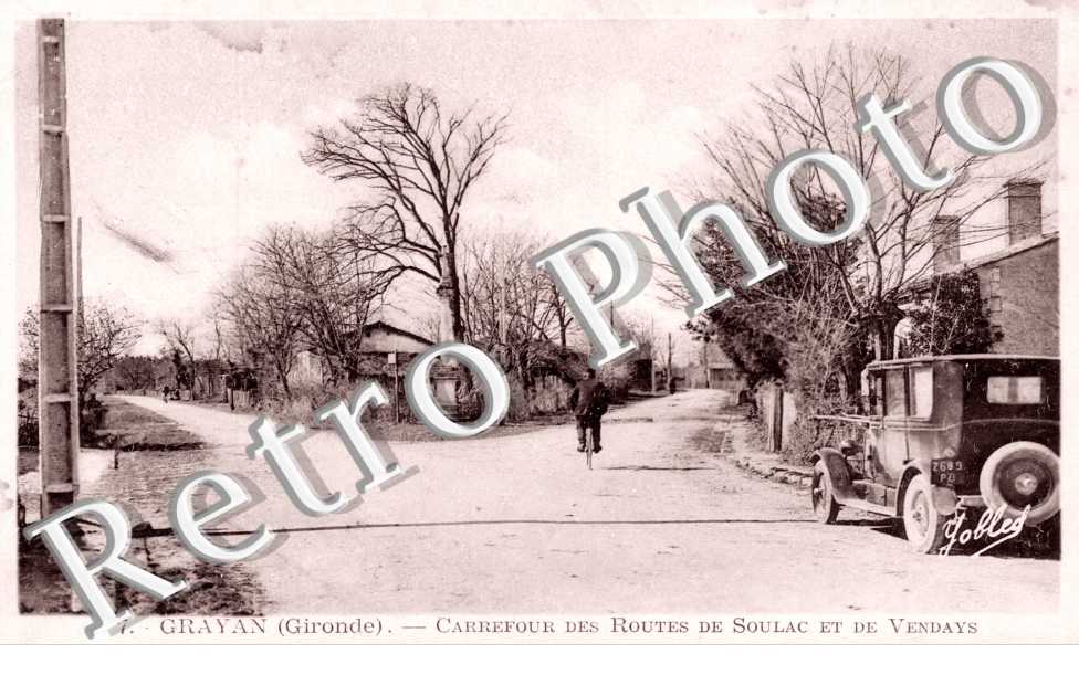 Carrefour des Routes de Soulac et de Vendays