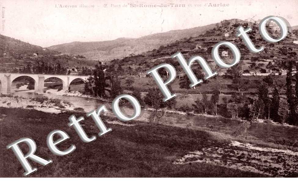 le pont de Saint Rome du Tarn