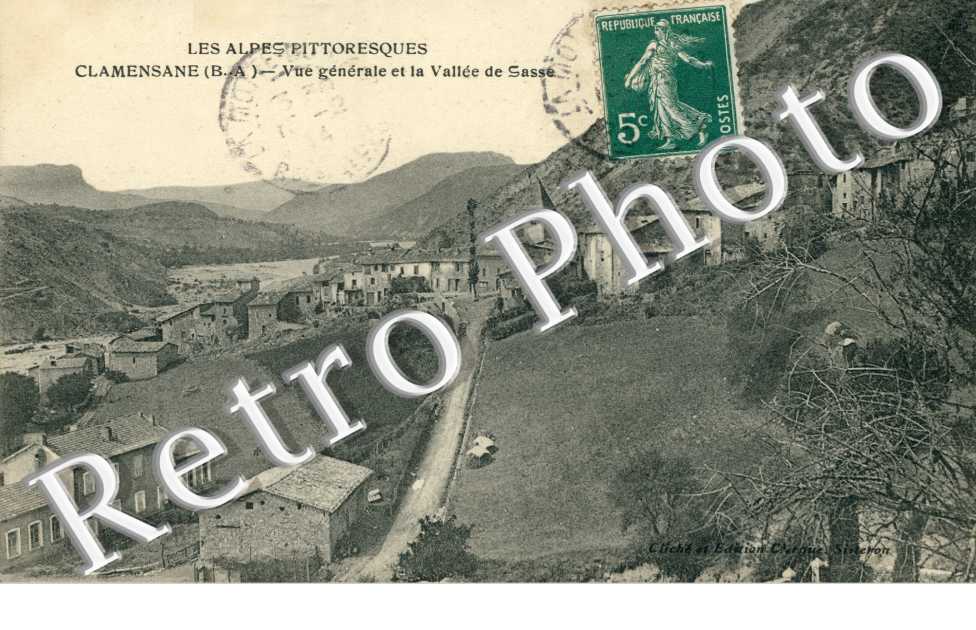 Vue Generale et la Vallee de Sasse