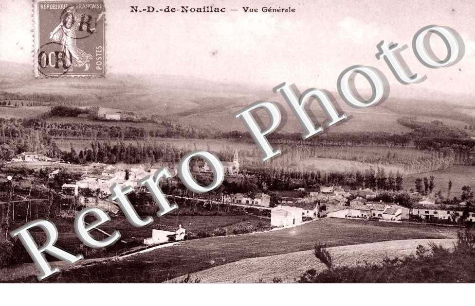Notre Dame de Noaillac, vue generale