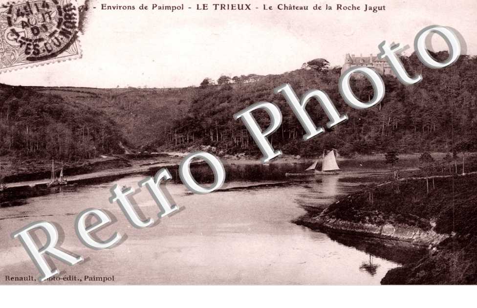 le Trieux Le chateau de la Roche Jagut