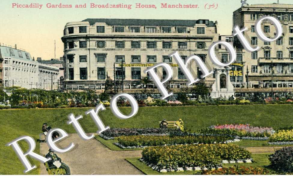 Piccadilly Gardens and Broadcasting House