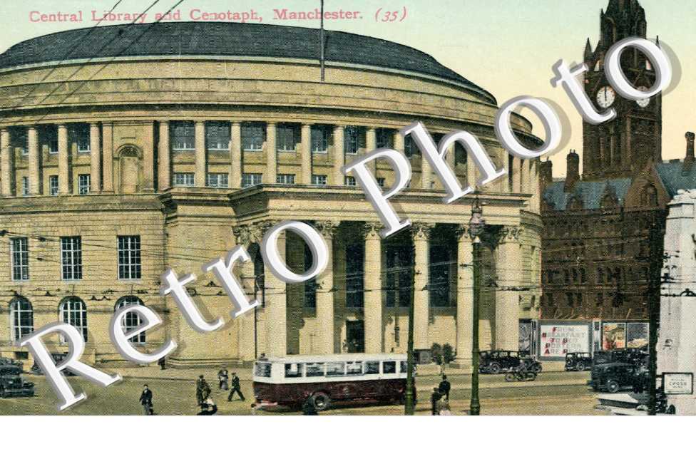 Central library and Cenotaph
