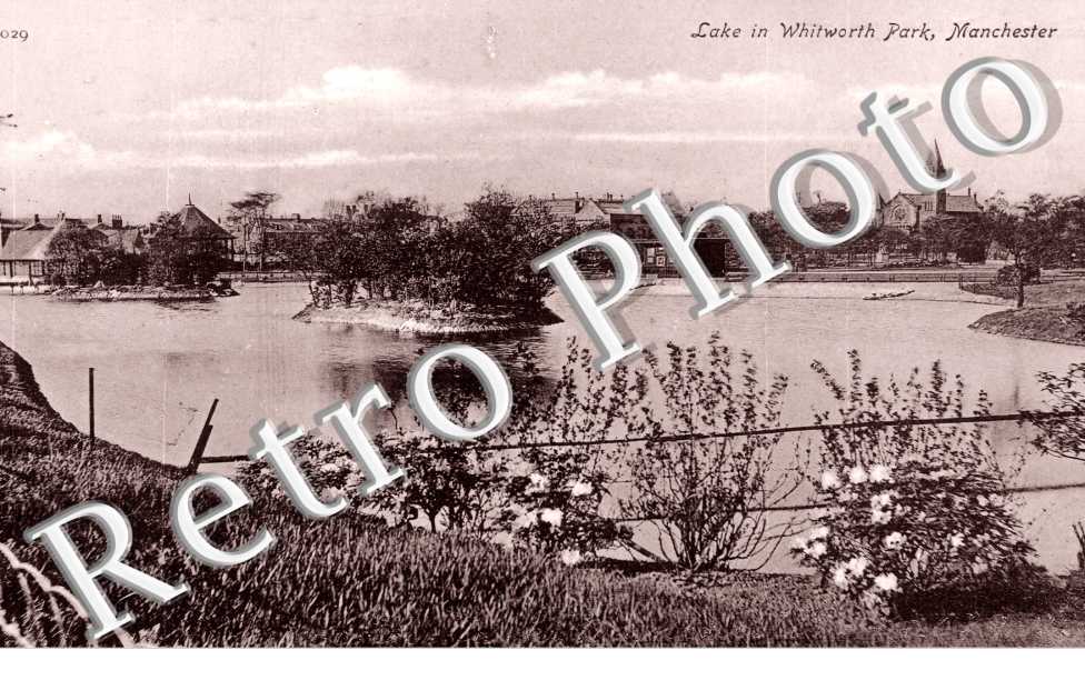 Lake in Whitworth Park