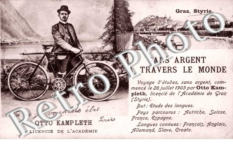 Otto Kapmleth "Sans argent a travers le monde"