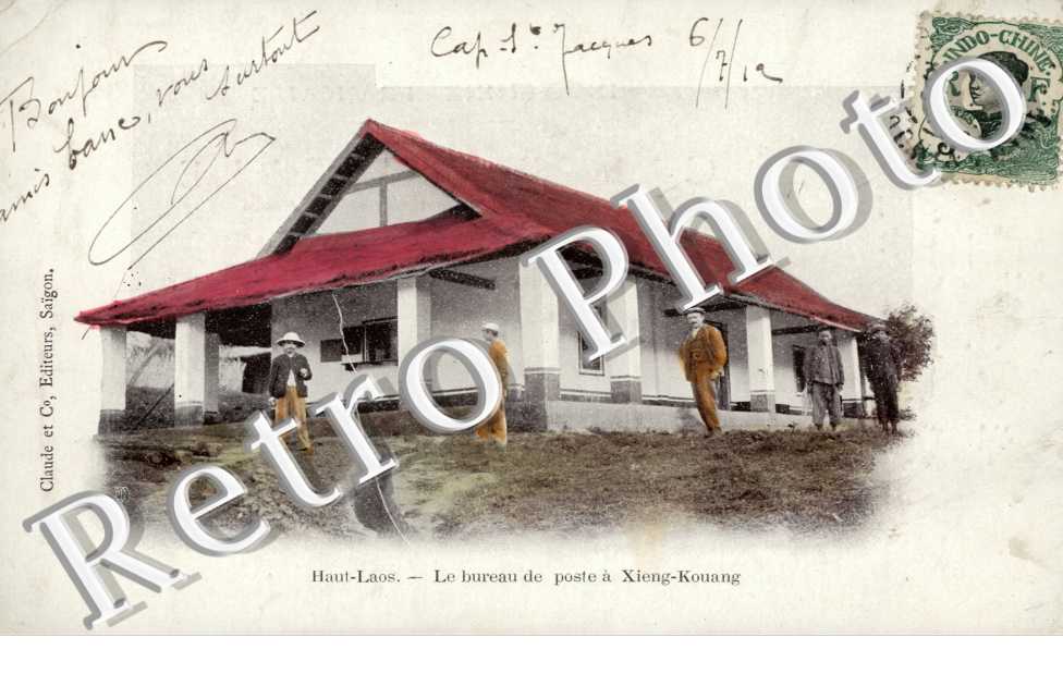 le Bureau de Poste a Xieng-Kouang, Haut-Laos