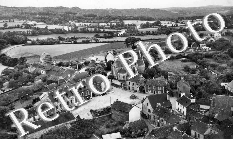 vue aerienne -  annees 50