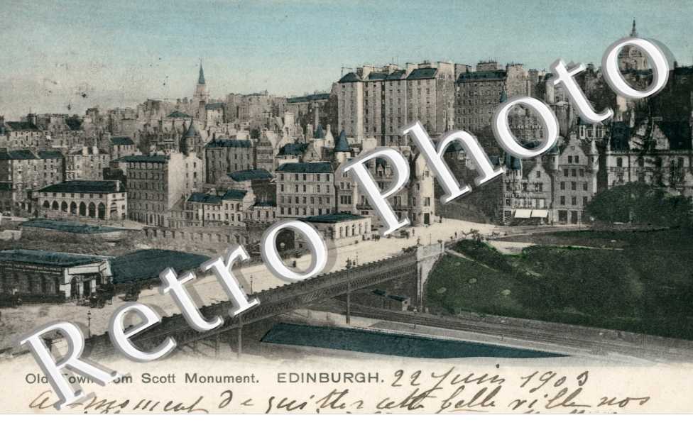Old Town from Scott Monument