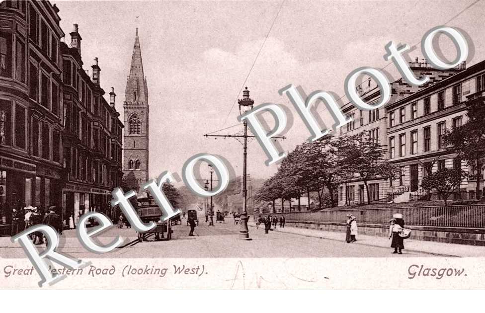 Great Western Road looking West