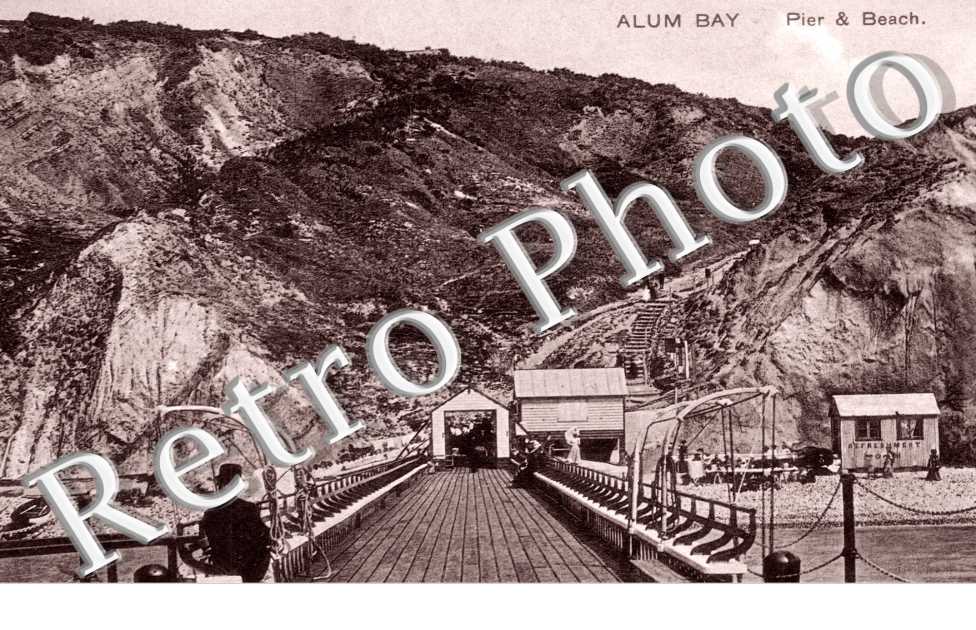 Alum Bay, Pier and Beach