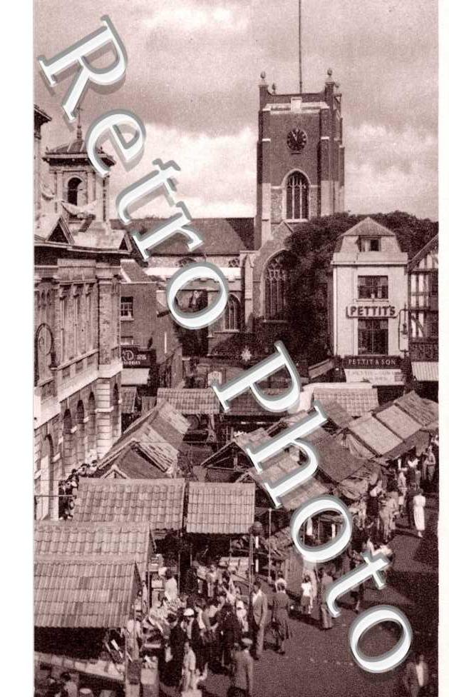 Kingston on Thames, Market and Church