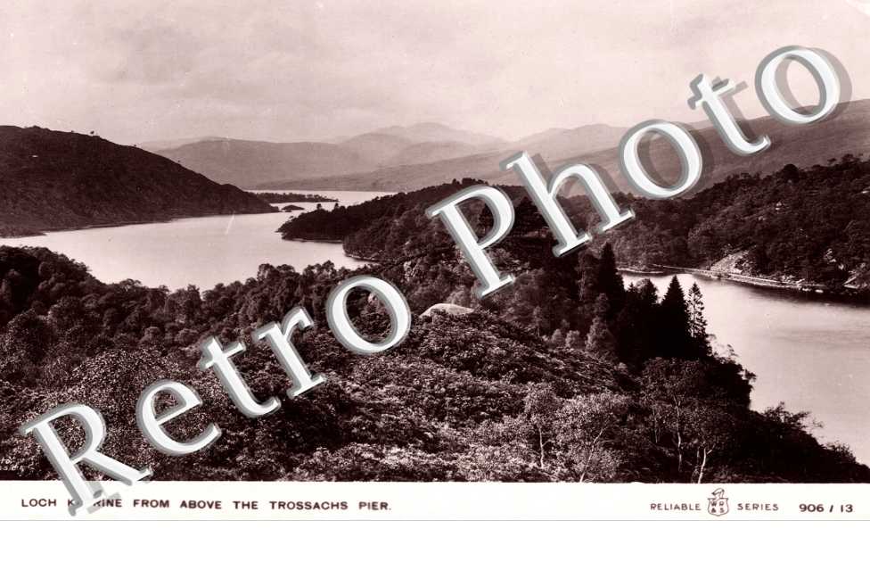 Loch Katrine from above the Trossachs Pier