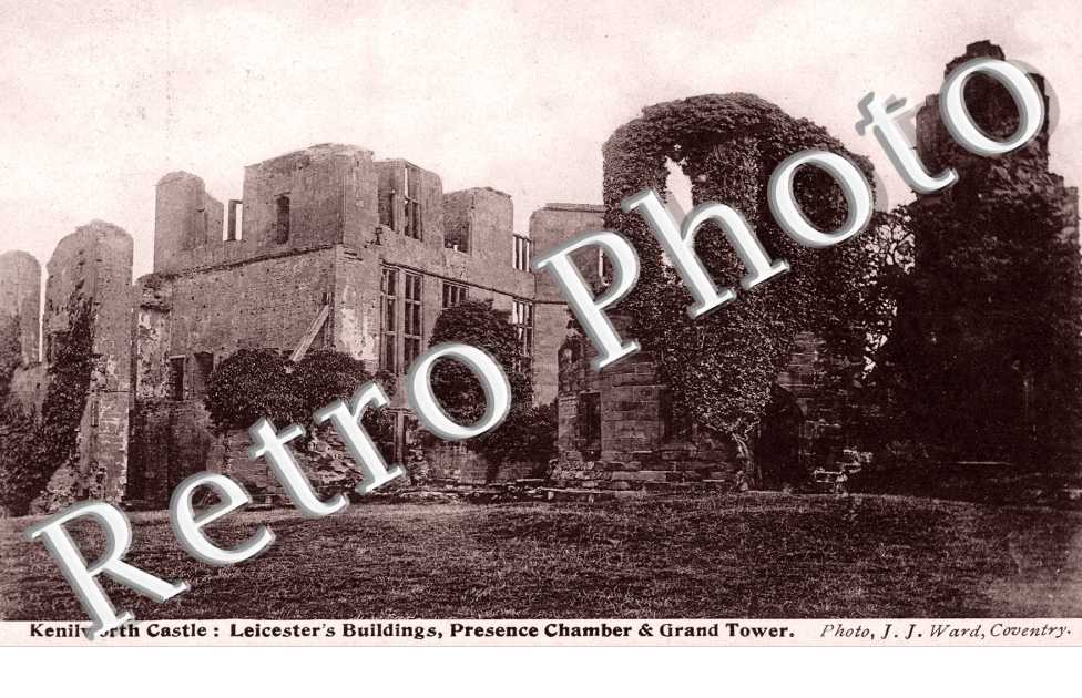Kenilworth Castle, Leicester&#039;s Buildings, Presence Chamber and Grand Tower