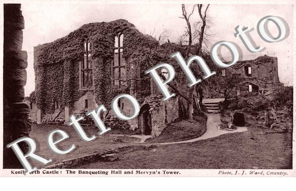 Kenilworth Castle, the Banqueting Hall and Mervyn&#039;s Tower