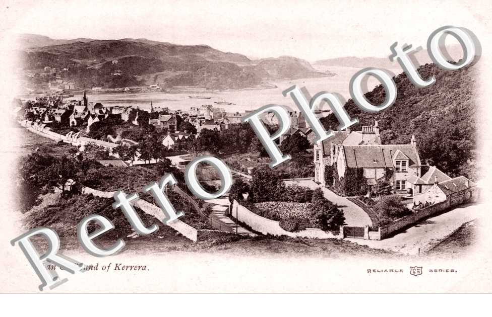 Oban and Sound of Kerrera, Vue Panoramique