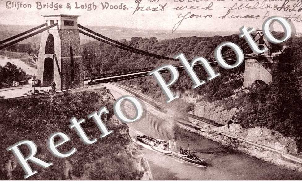 Clifton Bridge and Leigh Woods