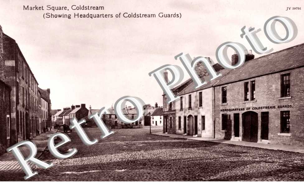 Market Square showing Headquarters of Coldstream Guards