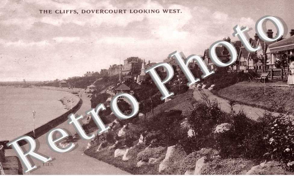 the Cliffs, Dovercourt looking west