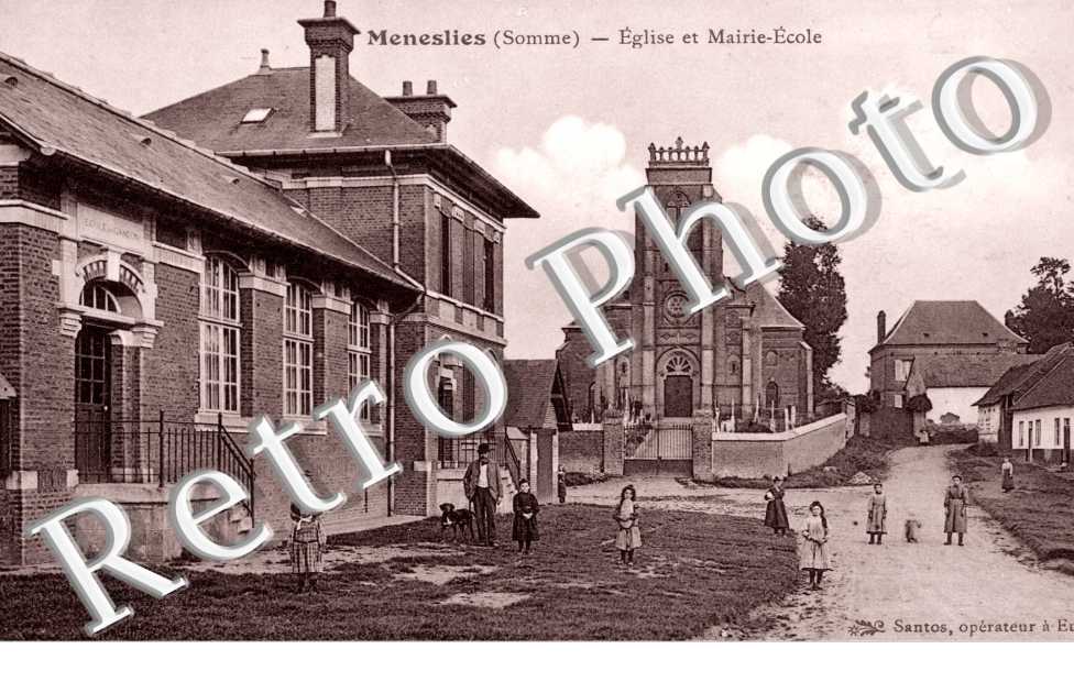 Eglise et Mairie Ecole