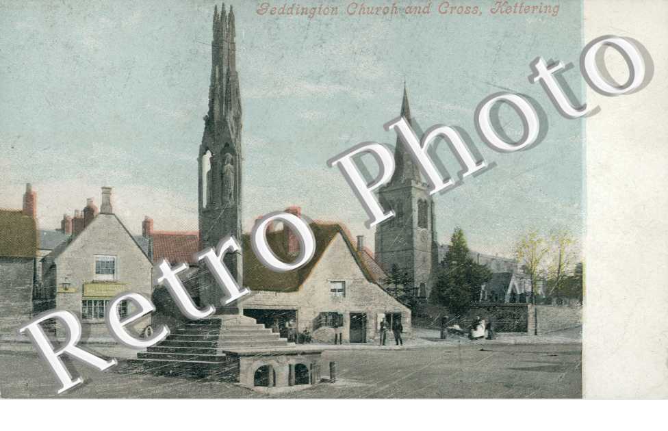 Geddington Church and Cross