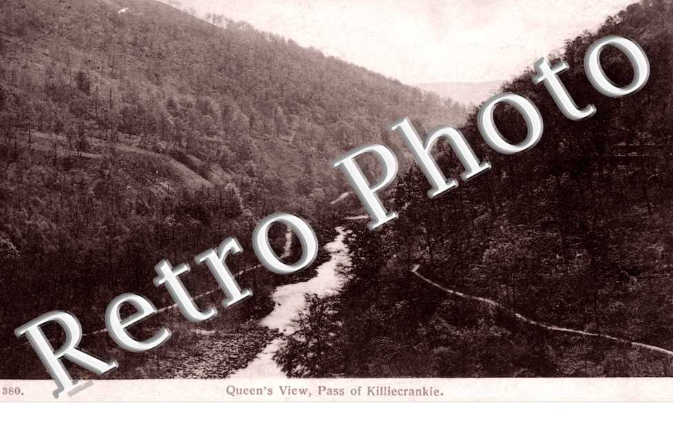 Queen&#039;s view, pass of Killiecrankie