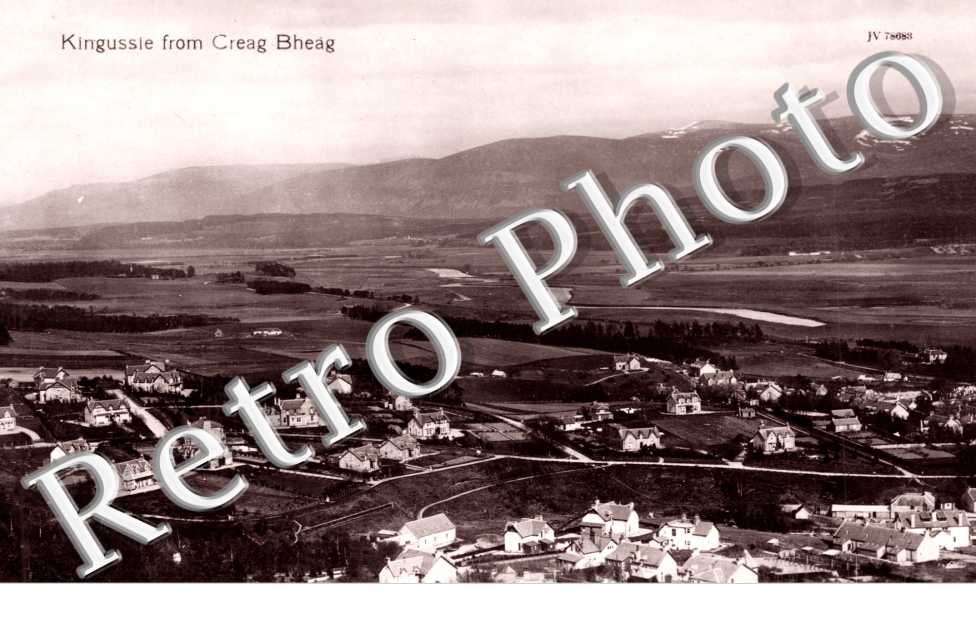 Kingussie from Creag Bheag