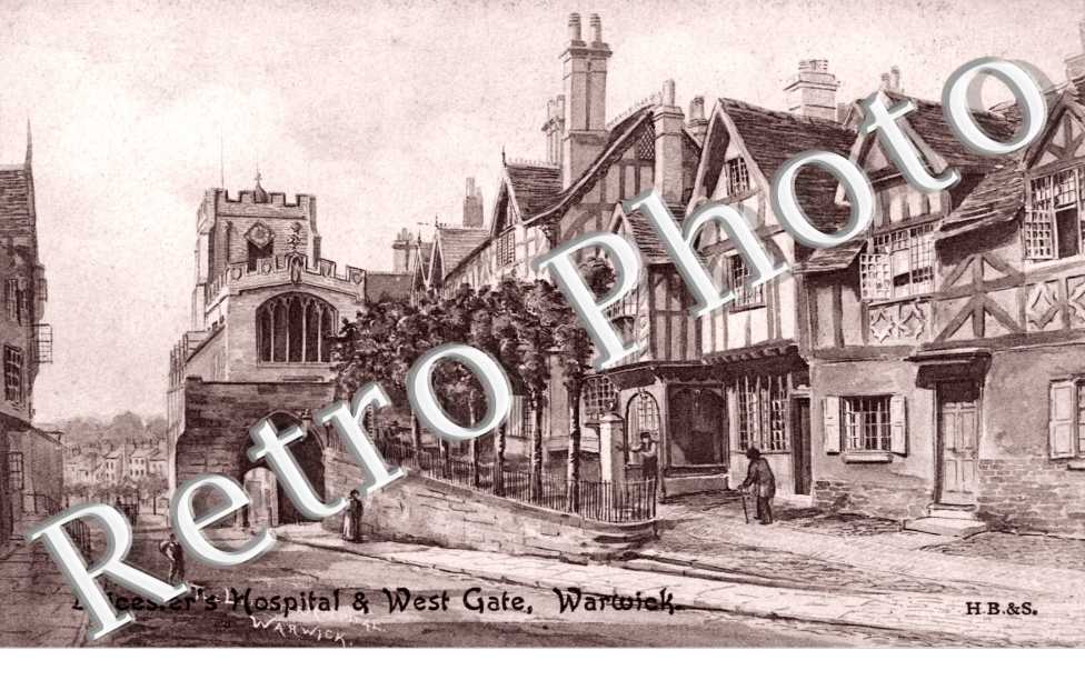 Leicester&#039;s Hospital and West gate